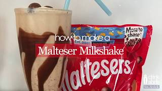 How to make a Malteser Milkshake [upl. by Olathe]