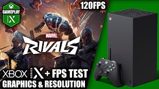 Marvel Rivals  Xbox Series X Gameplay  FPS Test [upl. by Kral878]