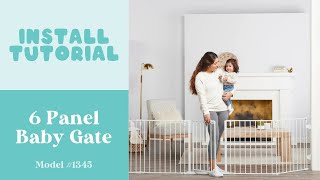 2 in 1 Super Wide™ Safety Gate  Install Tutorial [upl. by Acila]