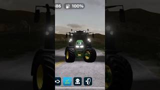 JOHN DEERE 6120M🔥realgame77 farmingsimulator farming shorts fs23 johndeere gaming tractor [upl. by Burchett840]