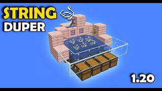 STRING DUPER  MINECRAFT 120  how to tutorial [upl. by Souza]