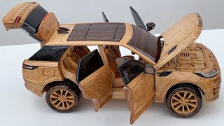 The process of craftsmen making the Range Rover Sport car  Woodworking Art [upl. by Rowena]