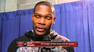 Kevin Durant says dont question Kobe Bryants achievements [upl. by Hpeosj]