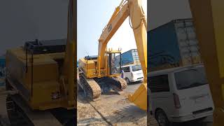 আলহামদুলিল্লাহ্ ডেলিভারি দিয়েছি।CAT E120B EXCAVATOR MACHINE SOLD OUT [upl. by Favianus]