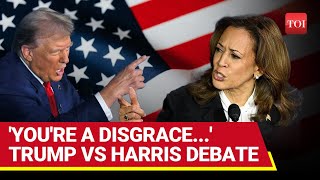 Trump Vs Kamala Full ABC Debate Tense Exchanges Personal Jibes  Putin  IsraelHamas War [upl. by Parfitt720]