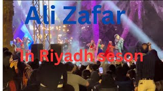 Ali zafar concert in Riyadh Saudi Riyadh season 2024Pakistani culture night ​⁠AliZafarofficial [upl. by Gathers569]