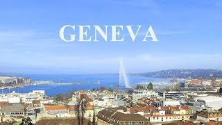 GENEVA City Tour  Switzerland [upl. by Aliuqahs]