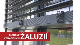 136 Montáž venkovních žaluzií  Dodavatel SM Produkt  Svépomocí – ŽIVĚ [upl. by Rhianon]