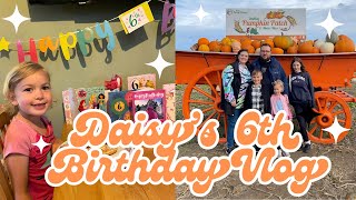 Daisys Birthday Weekend amp Pumpkin Patch VLOG [upl. by Hakaber]