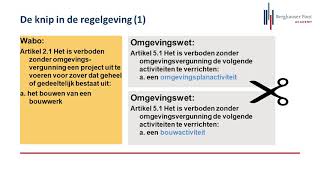 College omgevingsvergunning onder de Omgevingswet [upl. by Iddet]