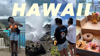 HAWAII TRAVEL VLOG ✨ Exploring the North Shore foods hiking beaches amp more [upl. by Yenwat]