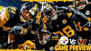 Steelers Vs Commanders Week 10 Game Preview [upl. by Ainimreh]