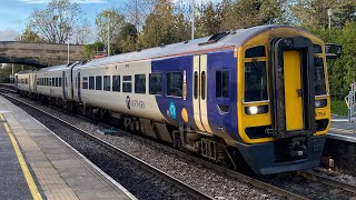 Trains at Garforth Railway Station  01112023 [upl. by Kwok493]