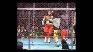 fmw war games cage death match 122297 part 3 [upl. by Atilegna89]