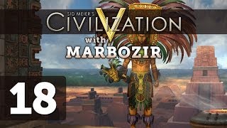 Civilization 5 Brave New World Lets Play Deity as Mayans  Part 18 [upl. by Dalenna]