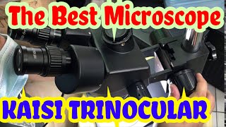 Kaisi Trinocular Microscope available GSM JAM TOOLS [upl. by Birk]