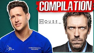 Doctor Mike Reacts To House MD  Compilation [upl. by Najar]