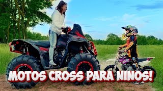 Den monta y arregla Motos  Motos Cross para Niños [upl. by Bently772]