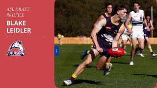 AFL Draft 2024 Player Profile  Blake Leidler [upl. by Jessen572]