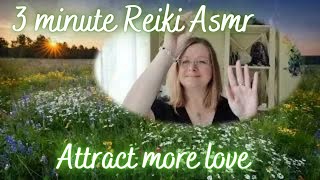 Reiki to bring more love into your life including self love Rose quartz crystal healing [upl. by Tiduj371]