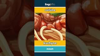 🇬🇧🇸🇰 cuisine  kuchyne  vocabulary builder  learn English  naučme sa anglicky [upl. by Haggai]