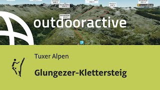 Klettersteig in den Tuxer Alpen GlungezerKlettersteig [upl. by Mclyman754]