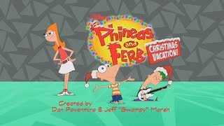 Phineas and Ferb  Croatian Christmas Intro Phineas i Ferb [upl. by Aiekan]