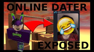 ONLINE DATER GETS EXPOSED  ROBLOX SWORD FIGHTING [upl. by Korie]