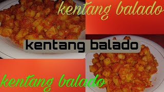 Resep Balado kentang enak sederhanaResep sambal goreng kentang [upl. by Brufsky863]