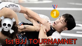 Getting Gold at my First BJJ tournament [upl. by Shih]