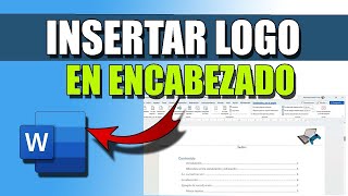 Como INSERTAR LOGOS en ENCABEZADO de WORD [upl. by Iam]