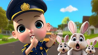 Comptine les Petits Policiers  Comptines pour Bébé amp Chansons pour Enfants [upl. by Ludovika150]