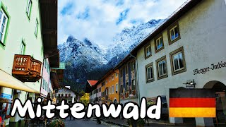 Mittenwald  Niemcy walking tour Germany [upl. by Xavier455]