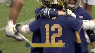 Virginia vs NotreDame Lacrosse Highlights  2023 College Lacrosse [upl. by Pedrick575]