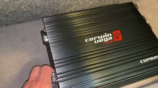 Cerwin Vega CVPro5K…Massive Power in Small Package [upl. by Atinram]