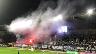 ÚJPEST FC  ZTE SZURKOLÁS pyrokoreo [upl. by Aran839]