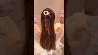 Hair stylhairstyle howtomakebeautifulhairbandathome haircare es [upl. by Eahc]