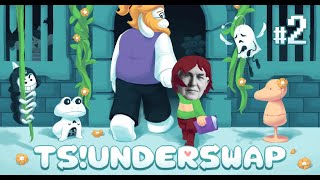 TSUnderswap blind playthrough 2  The Part Where Sans Kills You [upl. by Elletsyrk]