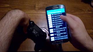 How to map PS4 controller to Android Smart Phone [upl. by Lexerd]