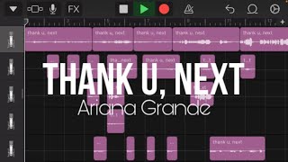 thank u next  Ariana Grande tutorial [upl. by Llyrat]