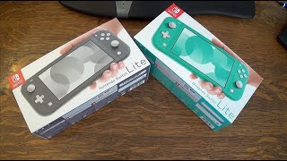 How to Set Up a Nintendo Switch Lite  Unboxing [upl. by Ku]