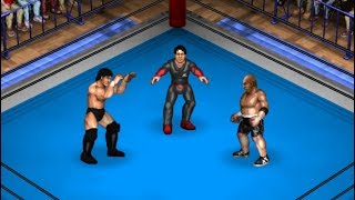 Fire Pro Wrestling World  Katsuyori Shibata vs Tomohiro Ishii [upl. by Anabahs342]