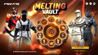 New Melting Vault 20 Event Free Fire  Upcoming Event In Free Fire  Free Fire new event [upl. by Thurlough]