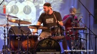 Matt Halpern Drum Solo  Meinl Festival 2012  iDrum Magazine Archives [upl. by Aved485]