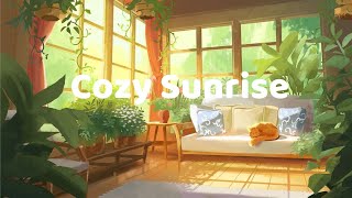 Cozy Sunrise🍀Heart Healing Sleep Music🍃Deep focus to work Study Lofi hip hop  Lofi song 2024 [upl. by Shah]