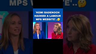 Victoria Derbyshire asks halfwit Tory MP about the time Kemi Badenoch hacked a Labour MPs website [upl. by Naillik]