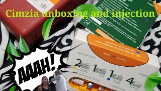 Cimzia Unboxing and how to inject Vials [upl. by Grearson853]