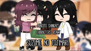 Makoto Shinkai’s characters react Part 3Last Part [upl. by Nevaed]