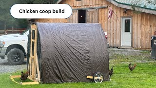 chicken coop build [upl. by Azeel]