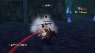 Tales of Berseria PS4 Shigure Boss Battle Chaos Mode Rokurou Solo [upl. by Newg]